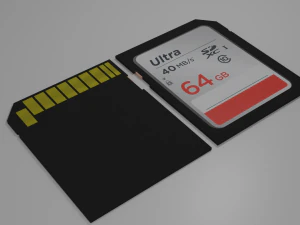 Flash cards pack 3D Model