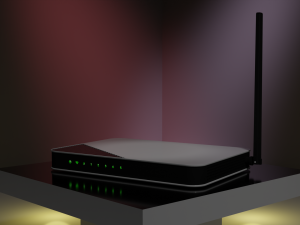 Wifi router 3D Модель