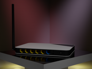 Wifi router 3D मॉडल