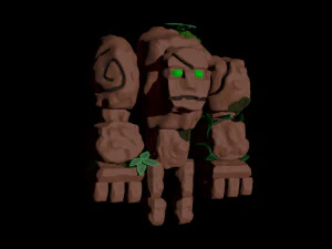 earth golem 3D Model