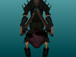 skeleton 3D 模型