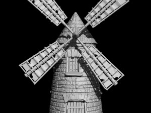windmill 3D 模型