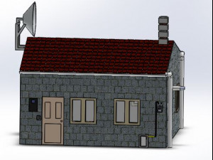 house 3D Baskı Modeli