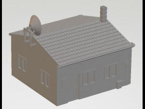 house 3D Baskı Modeli