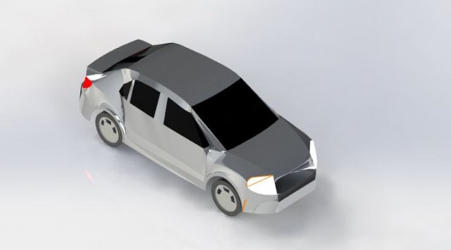 car Model 3D .c4d .max .obj .3ds .fbx .stl .blend 