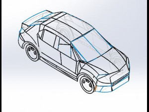 car Model 3D