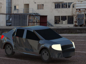 car Model 3D