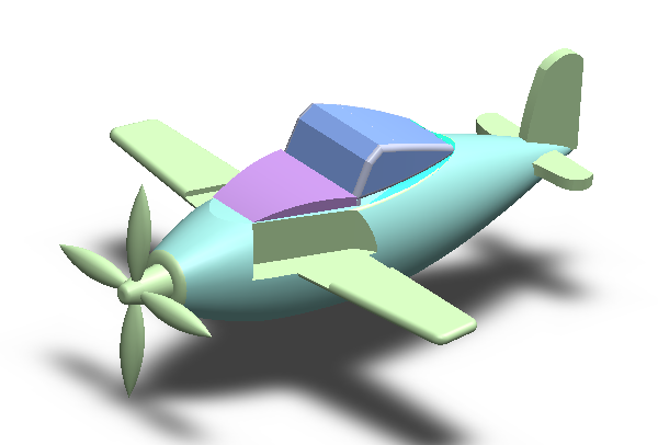 Fly Modello 3D .c4d .max .obj .3ds .fbx .stl .blend 