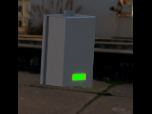 combi boiler 3D Model