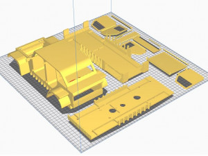 Wraq jeep car arduino card 3D-Druckmodell