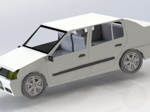 CAR SEDAN Model 3D