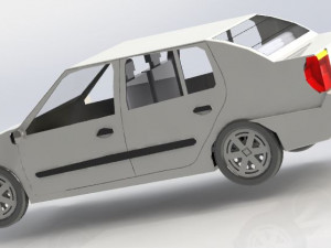 CAR SEDAN Model 3D