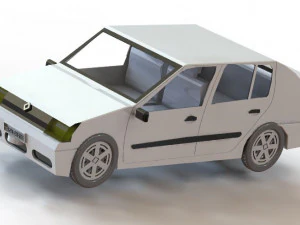 CAR SEDAN 3D Model