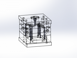 Plastic Injection Mold Design 3D Print Model