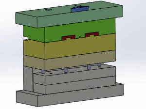 Plastic Injection Mold Design 3D Print Model