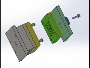 Plastic Injection Mold Design 3D Print Model