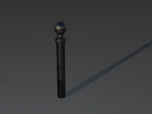 sidewalk post 3D Model