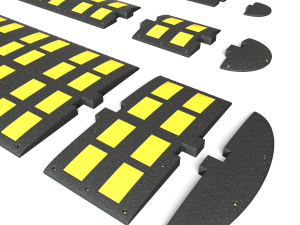 Speed Bump Pack 3D Model