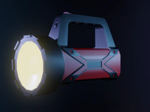 Flashlight 3D Model