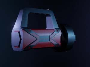 手电筒 3D 模型