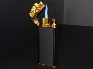 DRAGON Lighter Model 3D