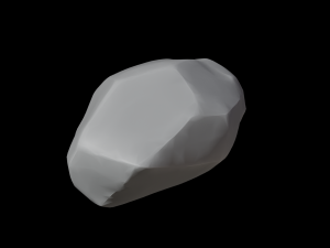 Stylized stone rock models Modello 3D