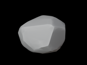 Stylized stone rock models Modello 3D