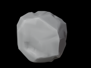 Stylized stone rock models Modello 3D