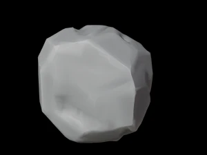 程式化的石岩模型 3D 模型