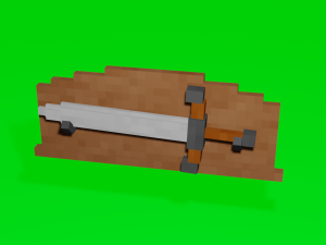 sword rack 3D 模型