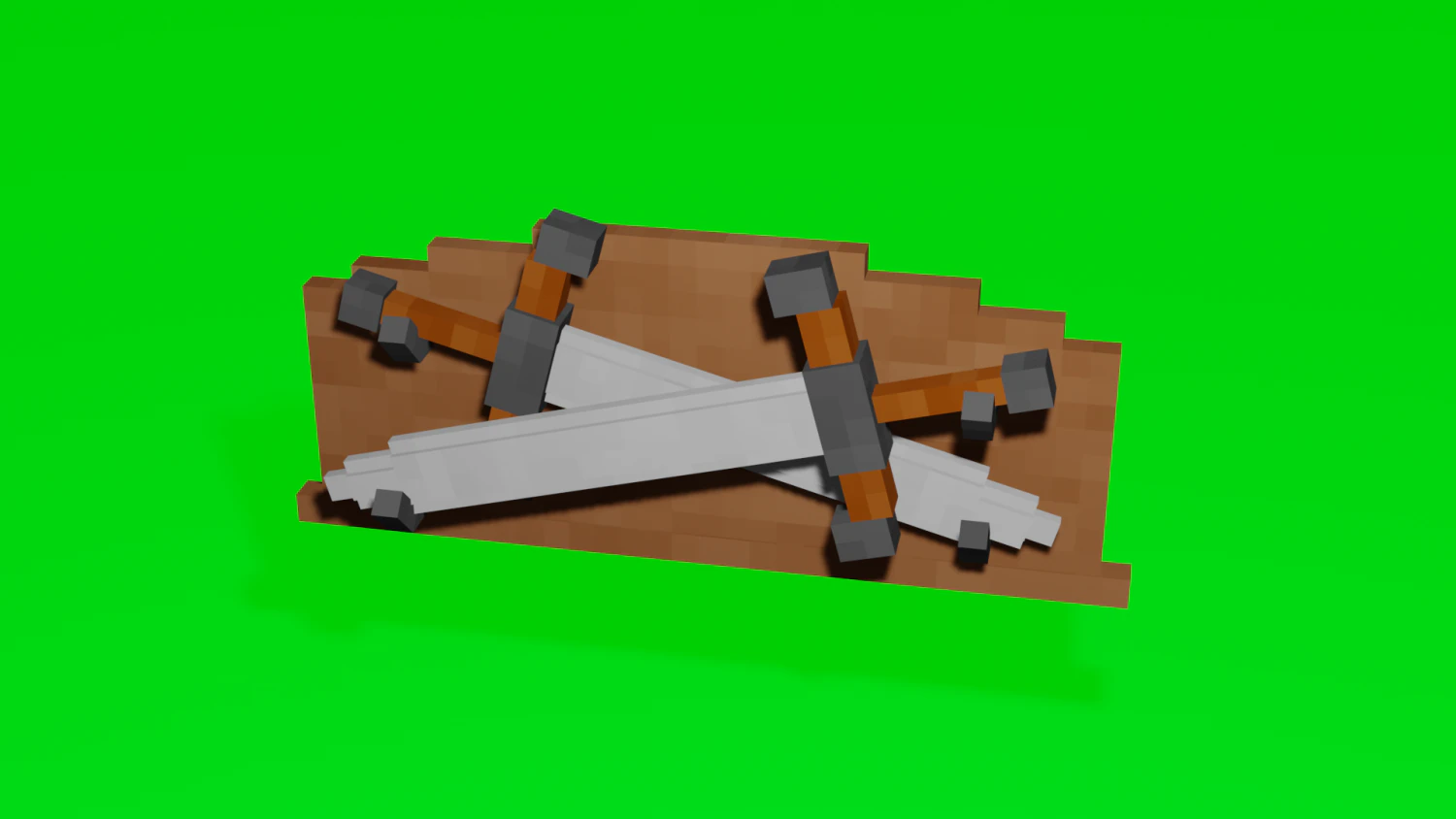 sword rack 3D Model .c4d .max .obj .3ds .fbx .stl .blend 