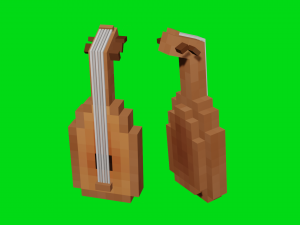 lute Model 3D
