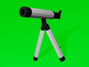 telescope voxel 3D 模型