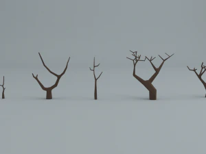 forest set collection 3D Model