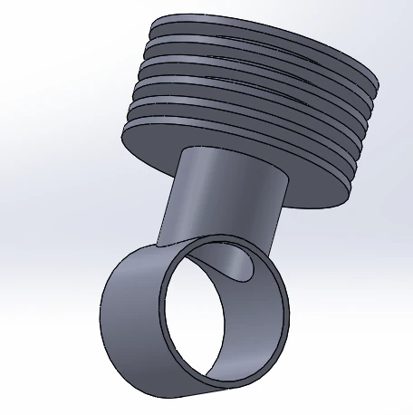 moteur monocylindre 3D Print Model .c4d .max .obj .3ds .fbx .stl .blend 