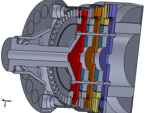 turbine a gaz 9fa general electrique Modelo 3D