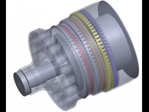 turbine a gaz 9fa general electrique Modelo 3D