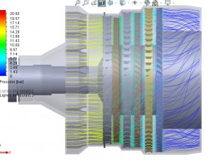 turbine a gaz 9fa general electrique Modelo 3D