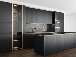 nowoczesna kuchnia Model 3D