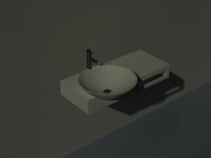 Bathroom water sink 3D Print Model