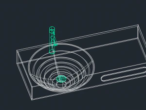 Bathroom water sink 3D Print Model