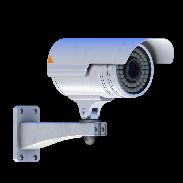 Security Camera 3D Модель In Видео 3DExport