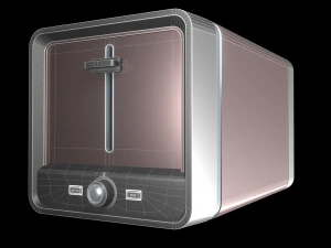 torradeira Modelo 3D