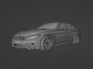 sport car m3 3D Model