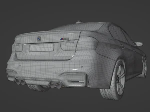 sport car m3 3D Model