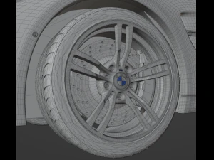 sport car m3 3D Model
