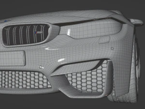 sport car m3 3D Model