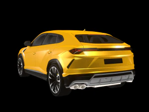voiture urus Modèle 3D