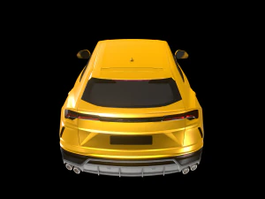 voiture urus Modèle 3D