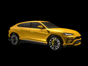 voiture urus Modèle 3D